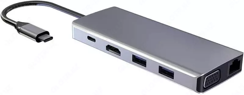 Разветвитель TYPE-C COMBO 11 IN 1