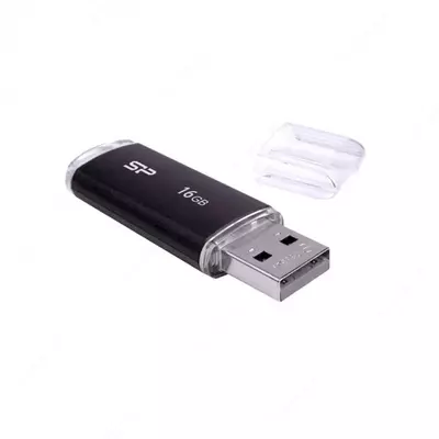  Флешка SP 16 GB U02 USB 2.0 - 