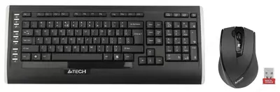  Клавиатура и мышь A4TECH 9300 - 