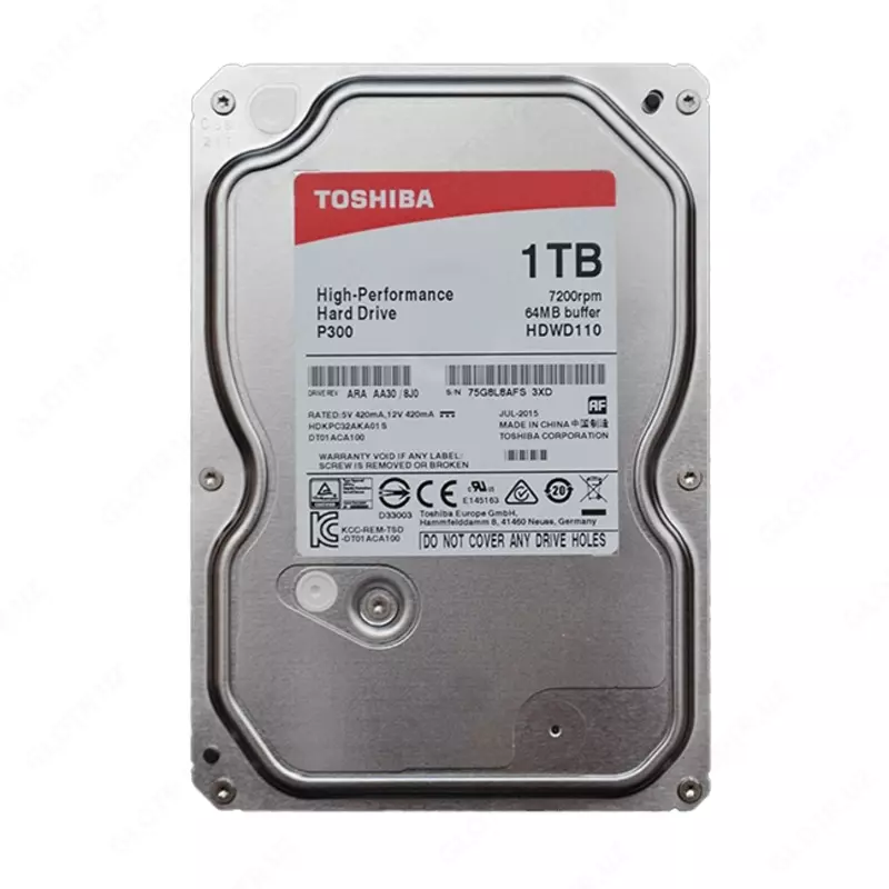 Жесткий диск HDD Toshiba 1TB pc p300