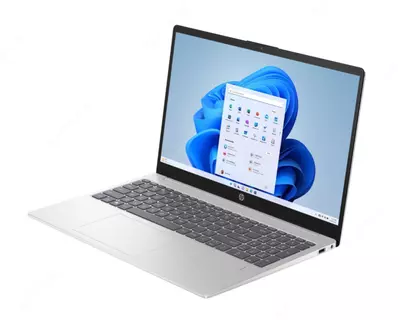   HP Laptop 15-fd0133wm  Intel Core i3-N305  8 GB RAM  256 GB SSD  15 6 Full HD IPS Touch  Fingerprint Reader  AI  Windows 11  Silver noutbuki