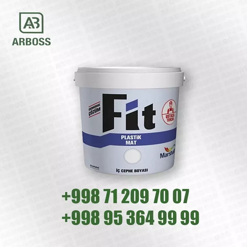 Fit plastik mat beyaz 20kg