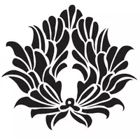 DAMASK OM ( STENCIL 35X50 )