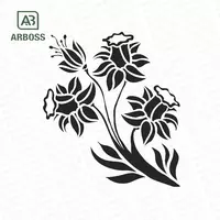 AYUR-VEDA ( STENCIL 60X60 )