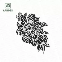 AYUR-VEDA ( STENCIL 33X33 )