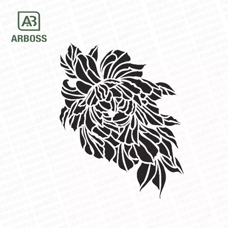 AYUR-VEDA ( STENCIL 33X33 )