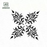 ORIENTAL ( STENCIL 33X33 )