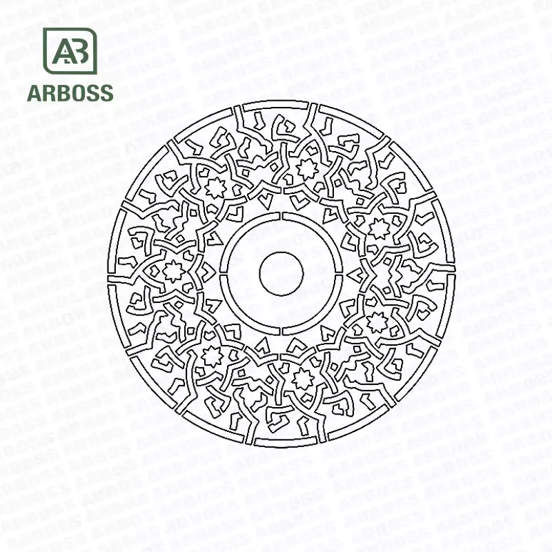 RUMI ( STENCIL 60X60 )