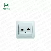 Выключатель CARMEN B-Z DATA+NUMERIS PRIZ (комп+тлф) 90561035