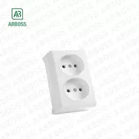 Розетка VERA s/u 2`li priz 90681055 VIKO