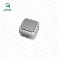 90555501 PALMIYE GRI ANAHTAR IP54 (Switch) (VIKO) 380-36120