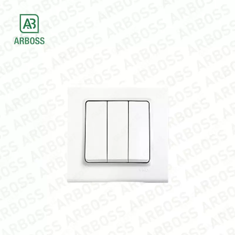 Выключатель 3 91400068 LINNERA S BEYAZ 3LU ANAHTAR 364-36110