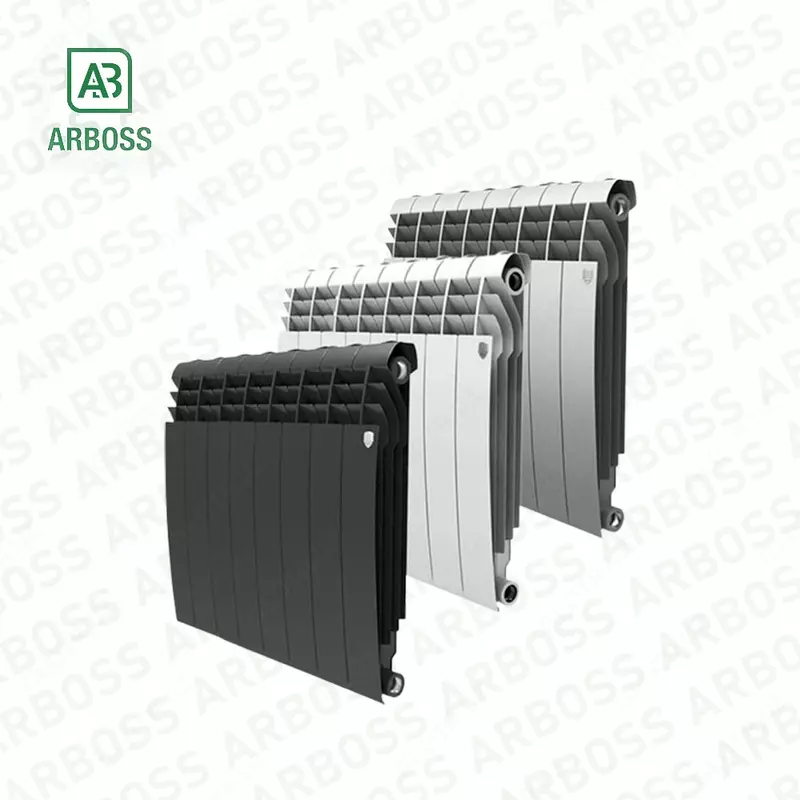 Royal Thermo BiLiner AL 500 алюминиевый радиатор Silver Satin (Серый)