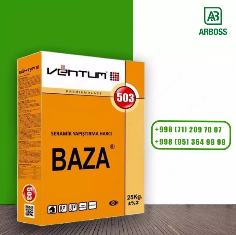 Клей для Керамических Плиток VENTUM BAZA 503