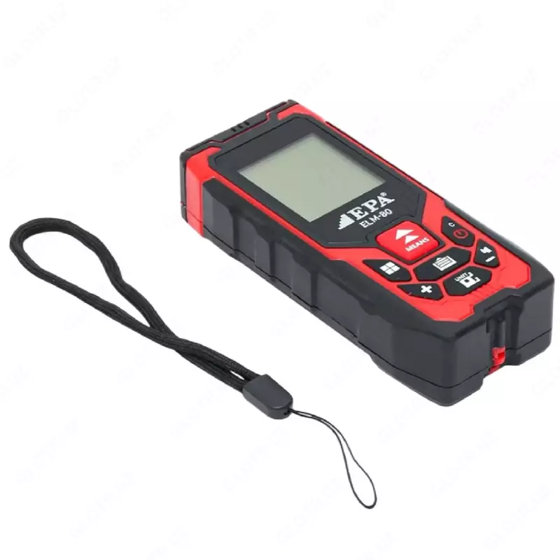 o'lchov diapazoni 80 m (Qora/qizil)