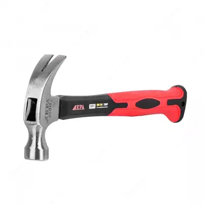 Строительный молоток-гвоздодер (антипробуксовочный) "EPA" EMG-250, боек 250 гр, сталь/фиберглас