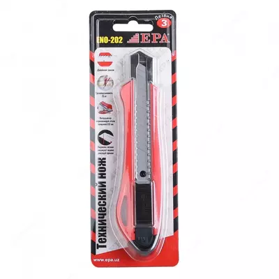 Texnik pichoq (devor qog'ozini kesish uchun)  Texnik pichoq (devor qog