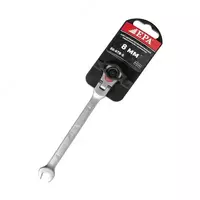 Ключ гаечный (комбинированный) трещоточный с шарниром EPA EK-KT8-S  8 мм