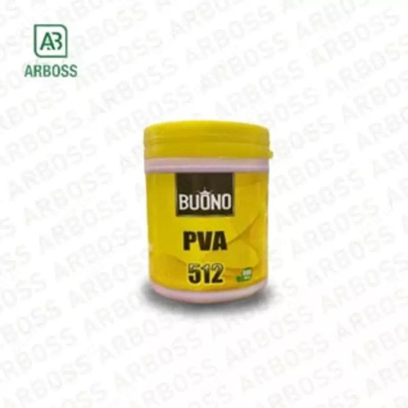 Универсальный клей-ПВА 512 "BUONO" пласт. банка 0.85 кг