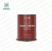 Термостойкий лак для печей и каминов Elcon 0 8 кг  прозрачный