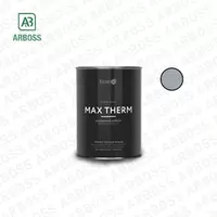 Термостойкая универсальная эмаль Elcon Max Therm  0.8 кг (Серая)