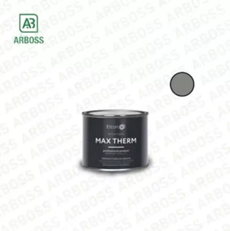 Термостойкая универсальная эмаль Elcon Max Therm  0.4 кг (Гранит)