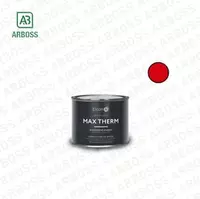 Термостойкая универсальная эмаль Elcon Max Therm  0.4 кг (Ярко-красная)