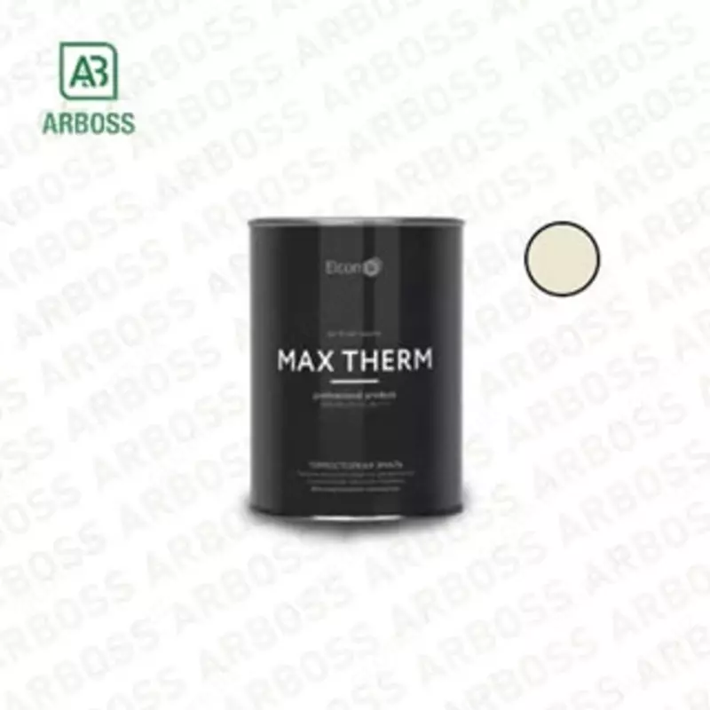 Термостойкая универсальная эмаль Elcon Max Therm  0.8 кг (Бежевая)