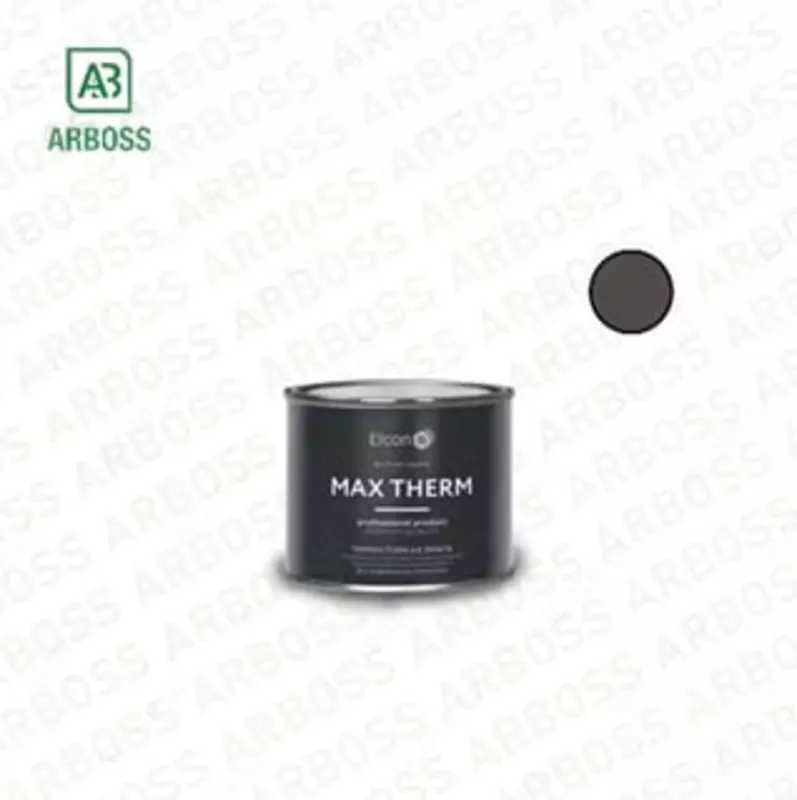 Термостойкая универсальная эмаль Elcon Max Therm  0.4 кг (Шоколад)