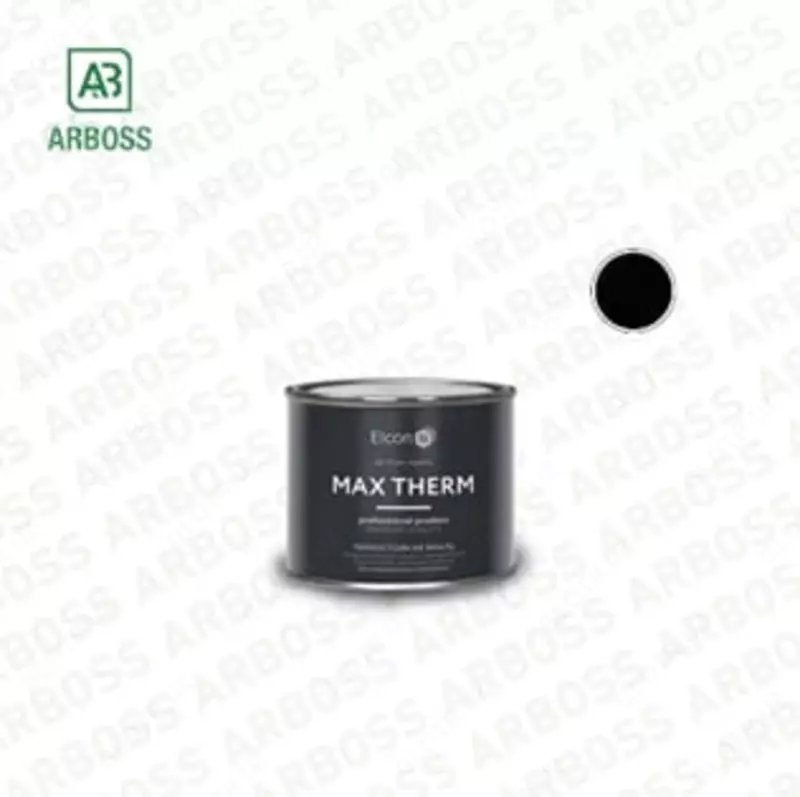 Issiqlikka chidamli universal emal Elcon Max Therm  0 4 kg (Qora)