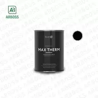 Термостойкая универсальная эмаль Elcon Max Therm  0.8 кг (Черная)