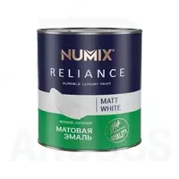 матовая эмаль Numix mat white краска