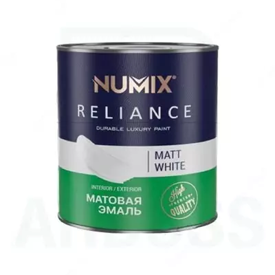 матовая эмаль Numix mat white краска