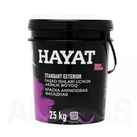 акриловая краска HAYAT Standart Exterior FASAD (4