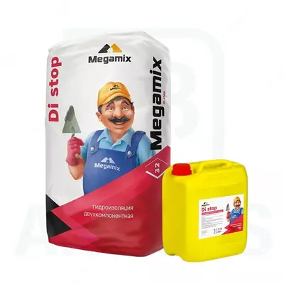MegaMix Di Stop – двухкомпонентная гидроизоляция