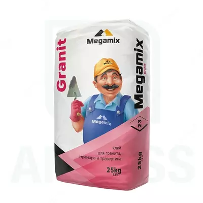 MegaMix Granit – клей для мрамора, гранита и травертина MegaMix Granit – клей для мрамора, гранита и травертина