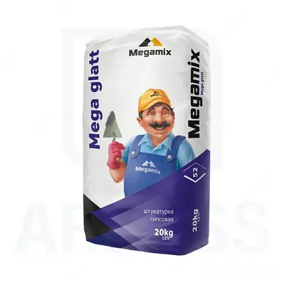 MegaMix Mega Glatt – гипсовая шпатлевка