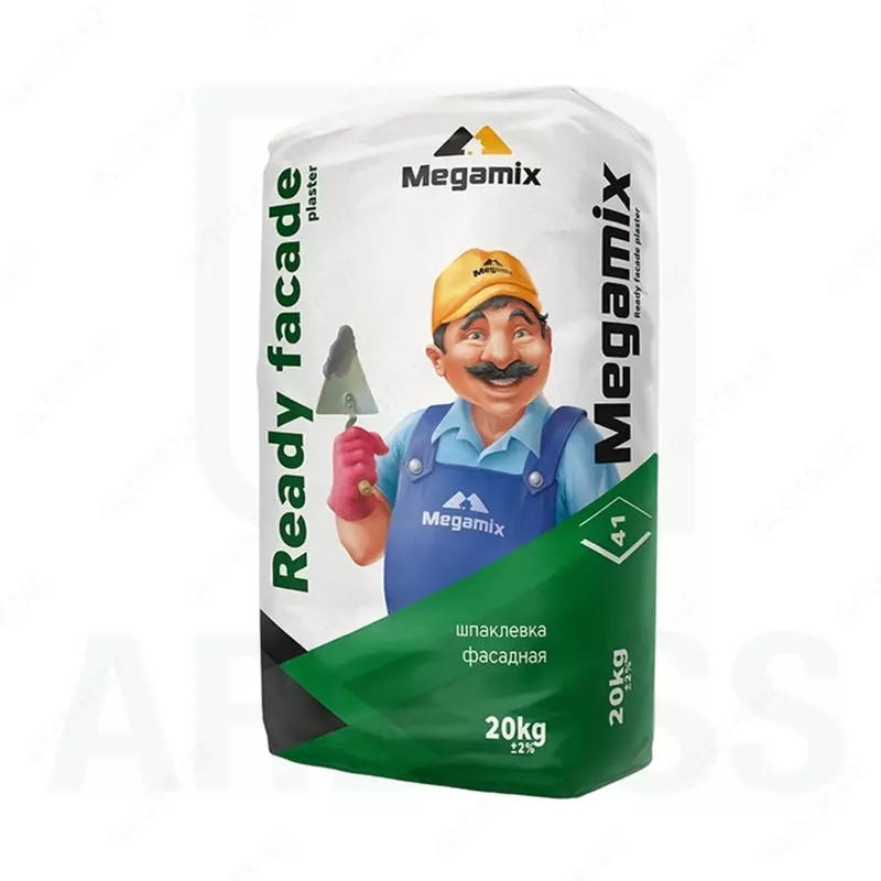 MegaMix Ready Facade Plaster – tayyor fasad suvog‘i