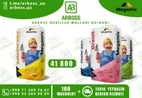 Megamix yopishtiruvchi qo'shimcha quruq plitka yopishtiruvchi