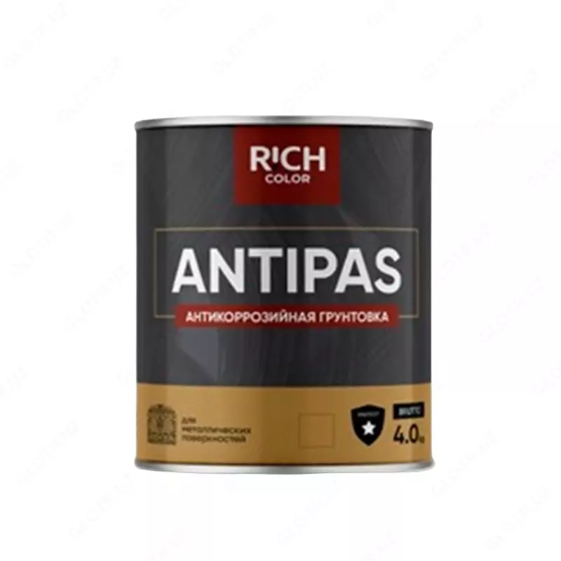 Краска Rich Antipas – надежная защита металла!