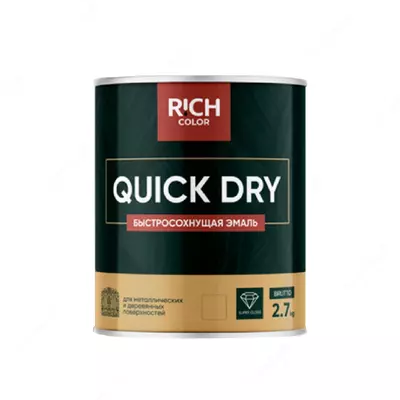 Rich Quick Dry bo‘yoq – tezlik va ishonchlilik!