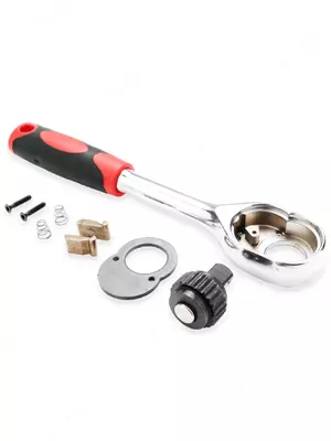 Головки трещотки сцепления FERRO 3/8 – набор торцевых головок с трещоточным механизмом.