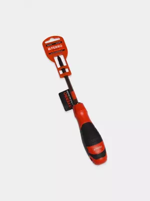 Отвертка FERRO 6.35x100 – ударная шлицевая отвертка для работ с крепежом