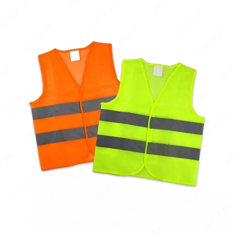 SARIQ SIGNAL QURILISH JILETKASI – qurilish maydonchalarida yoritish va xavfsizlik uchun ish kiyimi.