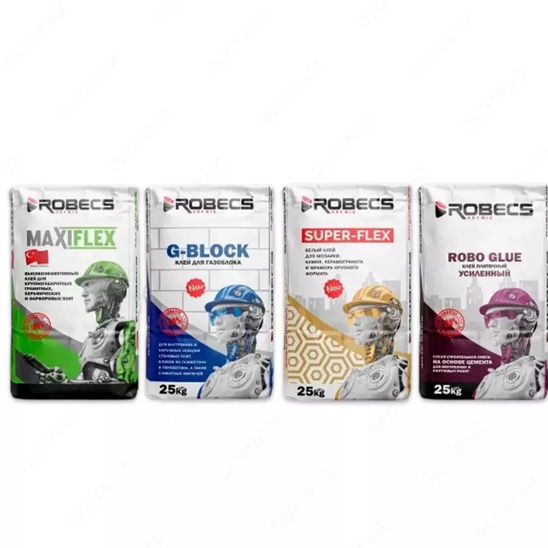 Robecs Drymix-Yuqori sifatli qurilish aralashmalari.