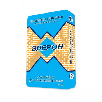 Шпатлёвка гипсовая Элерон 01 (20 кг)