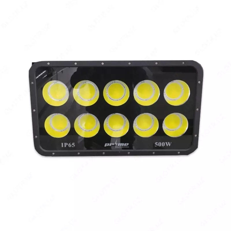 LED PRIME GQ-500W proyektori (500 Vt) - yoritish uchun kuchli LED projektori.