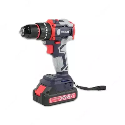 Akkumulyatorli shurupovort Makute CID-121-10-2BL - shurup burash va teshik ochish uchun ixcham va samarali cho‘tkasiz elektroasbob.