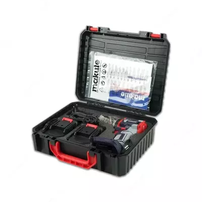 Akkumulyatorli shurupovort Makute CID-121-10-2BL - shurup burash va teshik ochish uchun ixcham va samarali cho‘tkasiz elektroasbob. - 923 000 so'm / dona