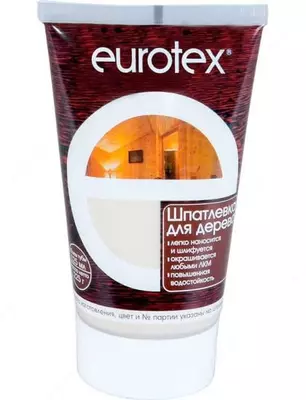 Eurotex Шпатлевка для дерева (225 г) - высококачественная шпатлевка.